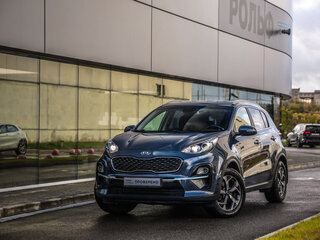2019 Kia Sportage IV Рестайлинг, синий, 2349777 рублей, вид 1