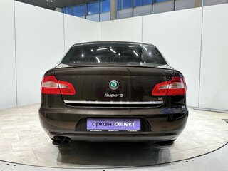 2012 Skoda Superb II, коричневый, 880000 рублей, вид 4