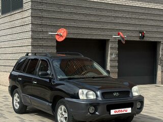 2003 Hyundai Santa Fe I, чёрный, 390000 рублей, вид 2