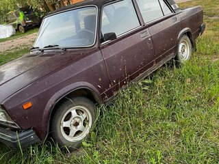 2007 Lada (ВАЗ) 2107, красный, 65000 рублей, вид 4