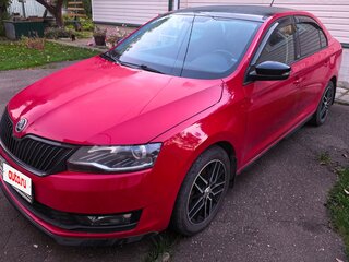 2018 Skoda Rapid I Рестайлинг, красный, 1200000 рублей, вид 1