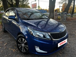 2012 Kia Rio 4-speed III, синий, 685000 рублей, вид 2