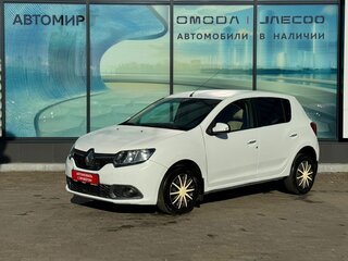 2014 Renault Sandero II, белый, 620000 рублей, вид 1