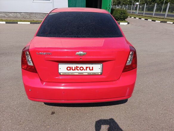2008 Chevrolet Lacetti I, красный, 360000 рублей - вид 3