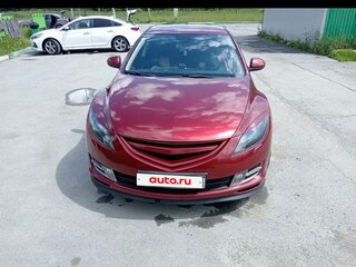 2007 Mazda 6 II (GH), красный, 680000 рублей, вид 2