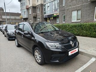 2020 Renault Sandero II Рестайлинг, чёрный, 1350000 рублей, вид 3