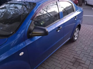 2009 Chevrolet Aveo I Рестайлинг, синий, 450000 рублей, вид 2