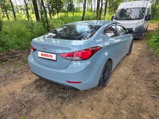 2014 Hyundai Elantra V (MD) Рестайлинг, голубой, 1100000 рублей, вид 3