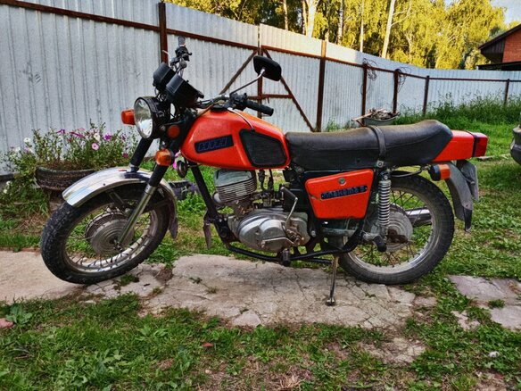 1992 ИЖ Планета, красный, 120000 рублей - вид 2