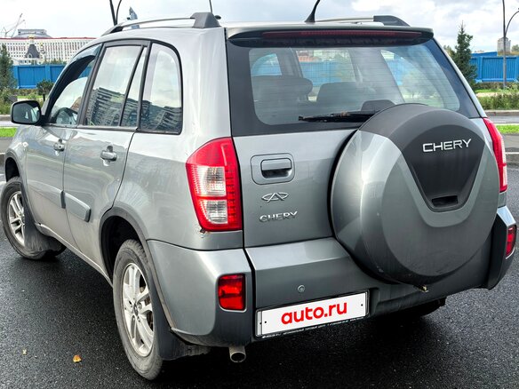 2014 Chery Tiggo (T11) I Рестайлинг (FL), серый, 620000 рублей - вид 3