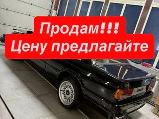 1985 BMW 3 серии 318i II (E30), чёрный, 810000 рублей, вид 1