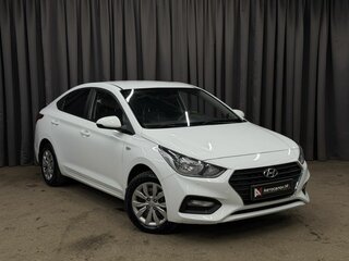 2017 Hyundai Solaris II, белый, 979999 рублей, вид 2