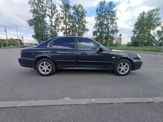 2007 Hyundai Sonata ТагАЗ IV (EF) Рестайлинг, чёрный, 300000 рублей, вид 2