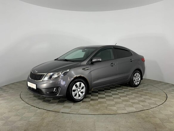 2014 Kia Rio III, серый