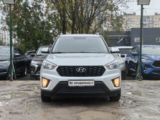 2021 Hyundai Creta I Рестайлинг, серый, 2159000 рублей, вид 2