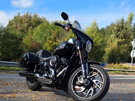 2018 Harley-Davidson Sport Glide, чёрный, 1199000 рублей, вид 1