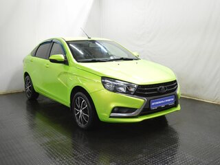 2017 Lada (ВАЗ) Vesta I, зелёный, 838000 рублей, вид 3