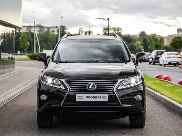 2014 Lexus RX 350 III Рестайлинг, чёрный - вид 3