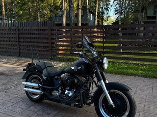 2011 Harley-Davidson Fat Boy, чёрный, 1199000 рублей, вид 2