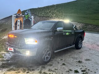 2013 Dodge RAM IV (DS/DJ), чёрный, 3300000 рублей, вид 2