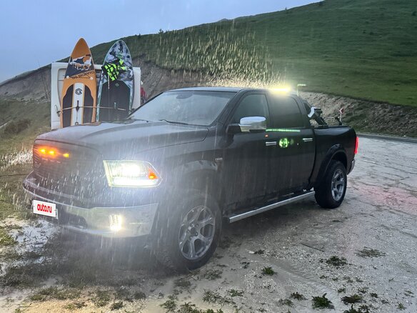 2013 Dodge RAM IV (DS/DJ), чёрный, 3300000 рублей - вид 1
