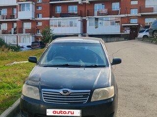 2004 Toyota Corolla IX (E120, E130) Рестайлинг, чёрный, 650000 рублей, вид 2
