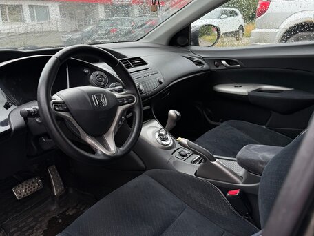 2007 Honda Civic VIII, чёрный, 470000 рублей, вид 5