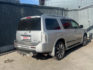 2008 Infiniti QX56 I Рестайлинг, серебристый, 820000 рублей, вид 3