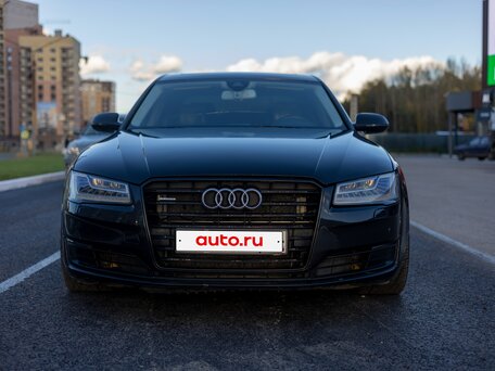 2015 Audi A8 Long III (D4) Рестайлинг, чёрный, 2299000 рублей, вид 2