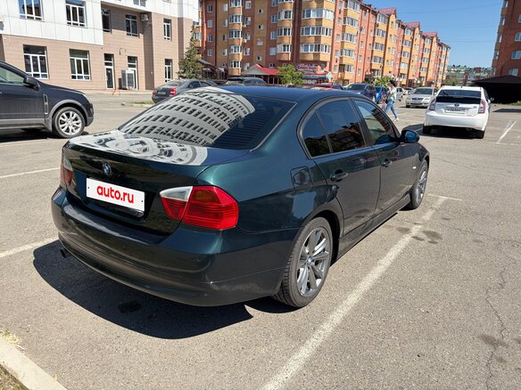 2006 BMW 3 серии 320i V (E90/E91/E92/E93), зелёный, 869000 рублей - вид 6