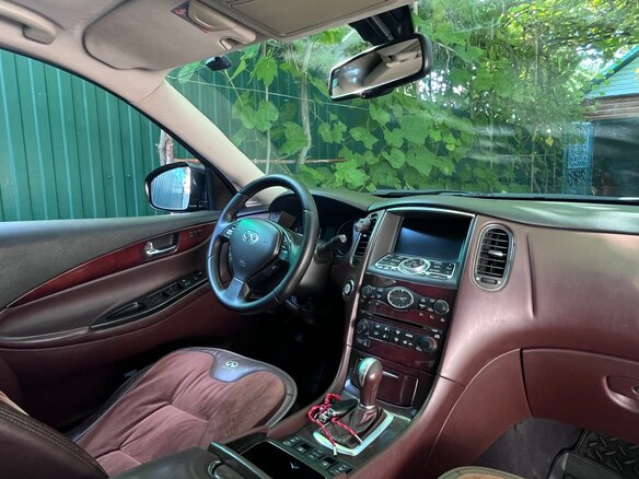 2008 Infiniti EX EX35 5-speed I (J50), серый, 1300000 рублей - вид 8