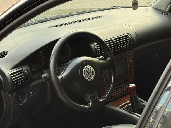 2003 Volkswagen Passat B5 Рестайлинг, чёрный, 850000 рублей - вид 8