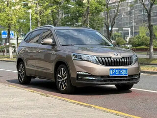 2022 Skoda Kamiq I (China Market), коричневый, 1259000 рублей, вид 2