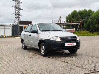 2016 Lada (ВАЗ) Granta I, серебристый, 290000 рублей, вид 2