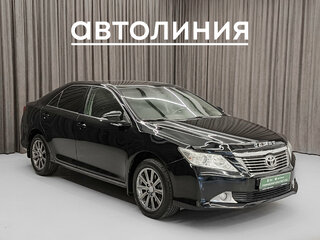 2012 Toyota Camry VII (XV50), чёрный, 1359000 рублей, вид 2