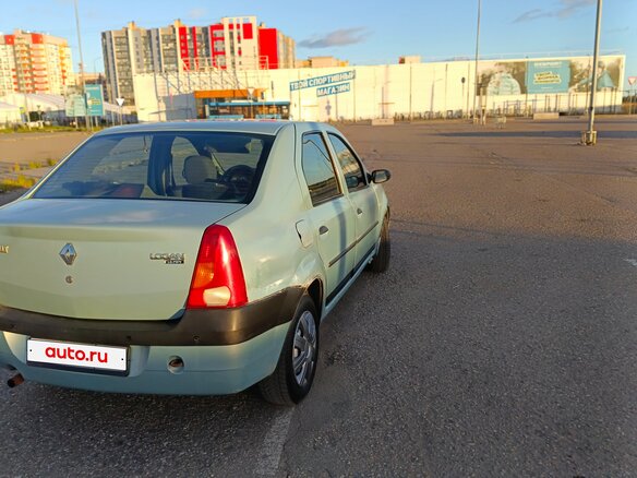 2005 Renault Logan I, серебристый - вид 11