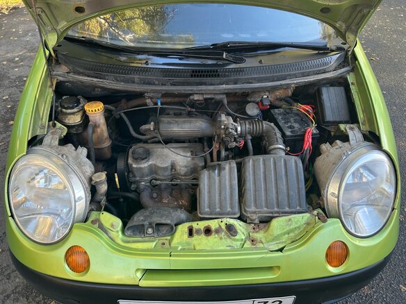 2005 Daewoo Matiz I Рестайлинг, зелёный, 83000 рублей - вид 7