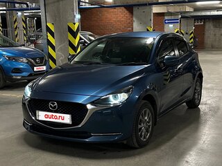 2020 Mazda 2 III (DJ) Рестайлинг, синий, 1490000 рублей, вид 1