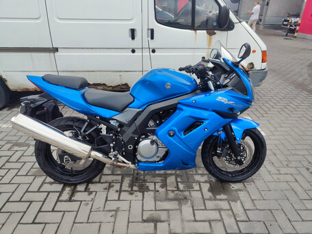 2009 Suzuki SV 650, синий, 335000 рублей, вид 3