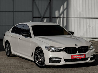 2018 BMW 5 серии 520d VII (G30/G31/G38), белый, 2620000 рублей, вид 3