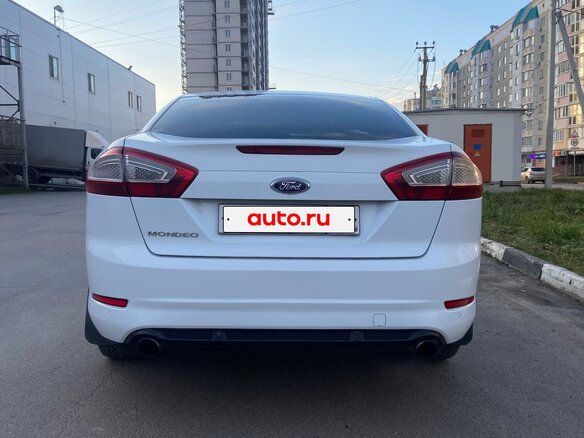 2012 Ford Mondeo IV Рестайлинг, белый, 1050000 рублей - вид 6