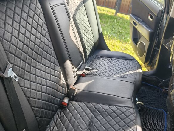 2007 Mazda 3 I (BK) Рестайлинг, синий, 260000 рублей - вид 8