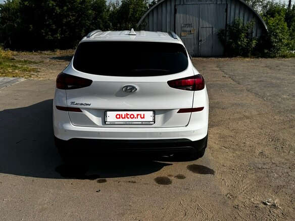 2020 Hyundai Tucson III Рестайлинг, белый - вид 3