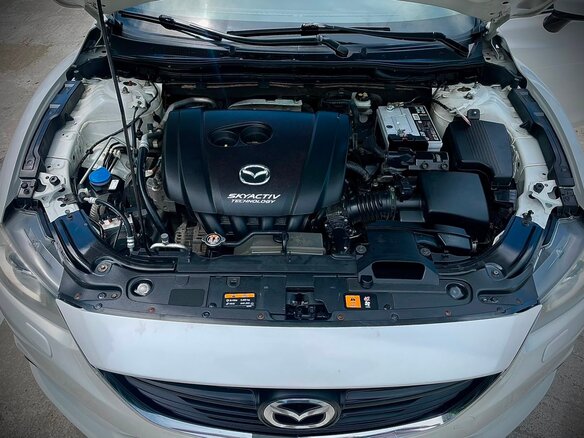 2015 Mazda 6 III (GJ) Рестайлинг, белый, 1400000 рублей - вид 23