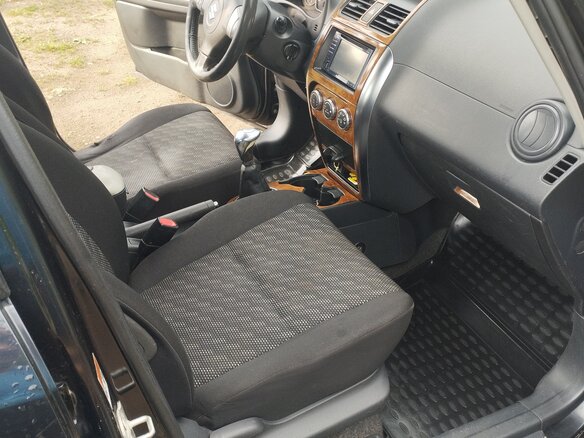 2007 Suzuki SX4 I (Classic), чёрный - вид 13