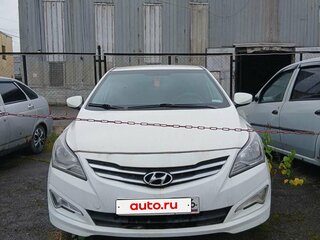 2016 Hyundai Solaris I Рестайлинг, белый, 393000 рублей, вид 1