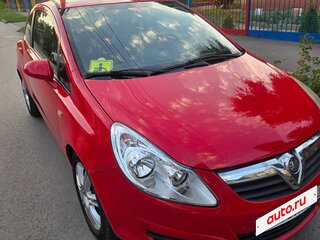 2008 Opel Corsa D, красный, 550000 рублей, вид 4