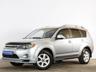 2008 Mitsubishi Outlander II, серебристый, 999000 рублей, вид 3