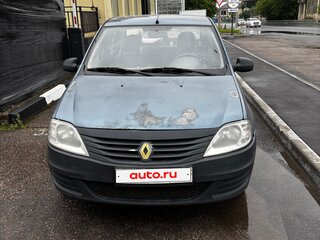 2010 Renault Logan I Рестайлинг, синий, 165000 рублей, вид 1