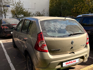 2011 Renault Sandero I, бежевый, 420000 рублей, вид 4